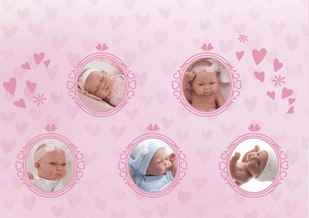 Bebés especiales con tacto suave Special soft touch babies Bebés