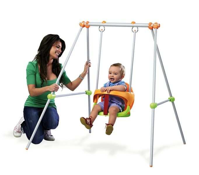 COLUMPIO METAL - BABY SWING Ref.: 310046 Recomendado para niños de 6 a 36 meses.