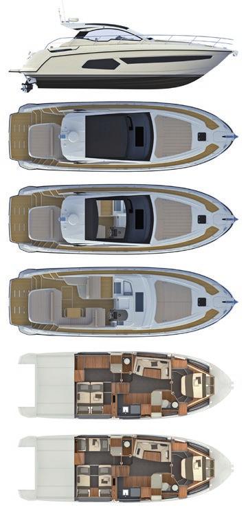 En este sentido el astillero ofrece varios packs. El Advance, por 30.000 euros; el Confort, por 68.000; el Luxury por 96.000; y el Premium por 82.000. Con cualquiera queda el barco más que a punto.