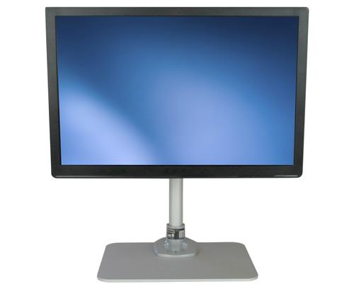 El soporte para monitor permite la fácil instalación de la mayoría de las pantallas más comunes, de tamaños de 12" a 30", y capacidad para peso máximo de 30 libras (14 kg).