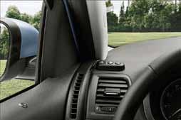 audio MP3, sintonización AM/FM con sistema RDS, encriptación electrónica que asegura el uso exclusivo en el vehículo, potencia