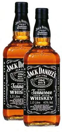 00 JACK DANIEL S Lleve 2 botellas de Jack