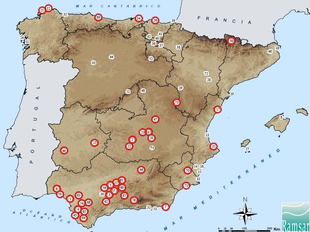 MeSEA, 7 (2015): Interés humedales Ramsar de España peninsular a través de coleópteros acuáticos. Guareschi et al. www.sea-entomologia.org 2.