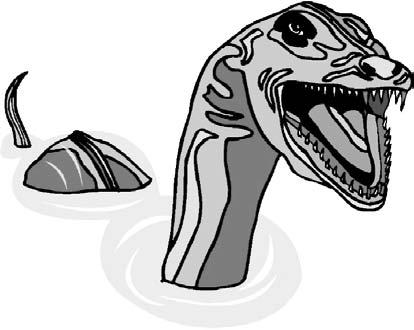 Sorpresa! Es la Serpiente Marina! Serpiente Marina Descripción: Monstruo marino clásico de leyenda. Tamaño: Gigantesca Movimiento: 36 m.