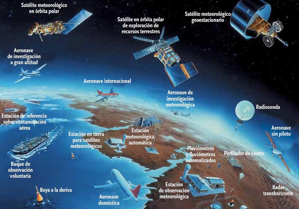 Servicio de exploración de la Tierra por satélite: servicio de radiocomunicación entre estaciones terrenas y una o varias estaciones espaciales que pueden incluir enlaces entre estaciones espaciales