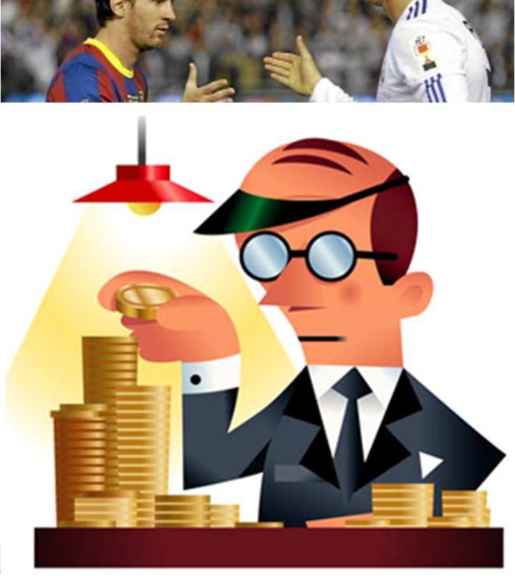 774 euros más que en el Madrid, aunque en honor a la verdad andan muy parejos los sueldos deportivos per cápita entre ambos clubes.