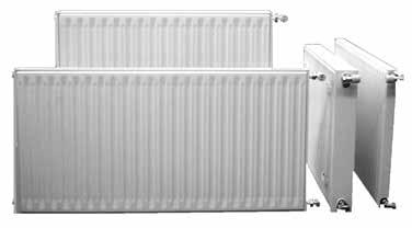 Emisores Paneles de acero adra 22 S instalación: Los radiadores ADRA S pueden ser instalados de forma indistinta en bitubo o monotubo.