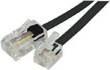 ÍNDICE CONECTORES Y CABLES DE RED Latiguillos flexibles y rigidos, accesorios de