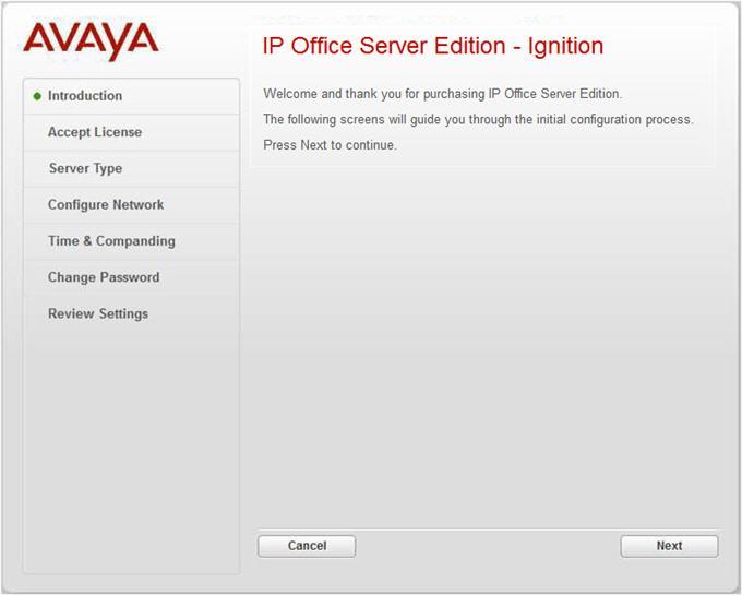 Instalación del servidor de IP Office Server Edition 3.
