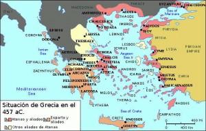 batalla. Esta vez son Tucídides en su obra Guerra del Peloponeso y los Discursos de Lisias, los que nos hablan de estos hechos.