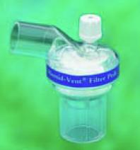 Humidificador nariz artificial CÓDIGO 11012 HUMID-VENT FILTER PEDI Medida: Pediátrico (7 a 36 kg). Filtrado bidireccional que ofrece protección contra patogenos para el paciente y el equipo.