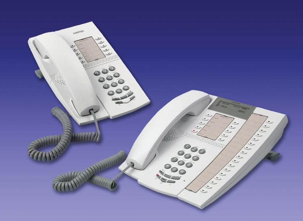 Teléfonos de sistema para el sistema de comunicación MX-ONE Guía del usuario Gráfica de la portada Coloque la gráfica directamente en la página.