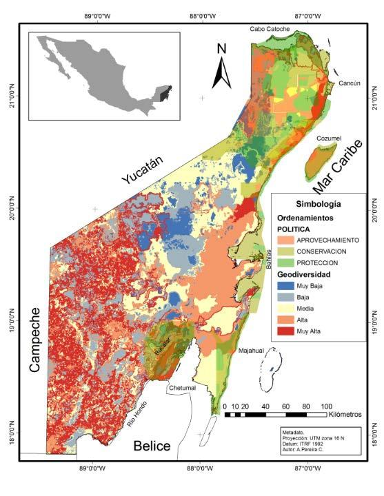ambientes o paisajes con alta diversidad biológica como lo muestran los trabajos de Priego et al. (2003) y Gámez et al. (2012).