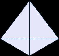 3 Nombra la figura A Pirámide Rectangular B Pirámide Triangular
