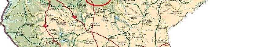 106 Mapa de Badajoz