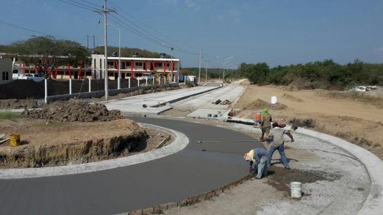OBRAS EN PROCESO : Grupo Soria PROYECTO: Trabajos de pavimentación para Bodegas ALISER.