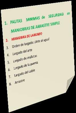 1. MANIOBRAS DE ARRASTRE SIMPLE 2.