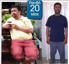 Ahora quería compartir contigo una foto que me dejó en shock recientemente Esta foto es de un hombre llamado Carlos lo que me dejó impresionado es que perdió 20 kilos literalmente en semanas!