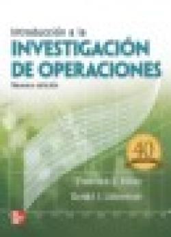 Introducción a la investigación de operaciones (9a. ed.