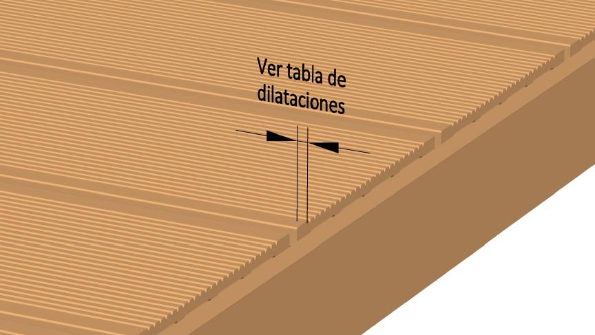 5c), en ocasiones es necesario aflojar ligeramente las tablas adyacentes para que las grapas puedan ser colocadas correctamente.