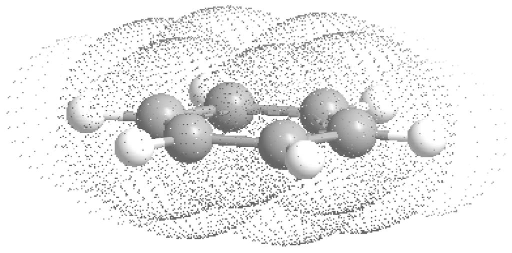 10.1. Estructura del benceno 1) Cada uno de los átomos de carbono del benceno presenta hibridación sp 2.