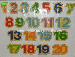 Números del 1 al 20 de con pija Rompecabezas Gusanito de números de Tablero de números de El tablero de números de 1 al 20 con pija es un juguete didáctico de ideal para