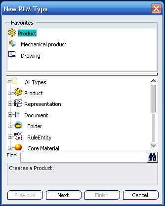 Para ello, en CATIA v5, se utiliza la paleta de herramientas Product Structure Tools.
