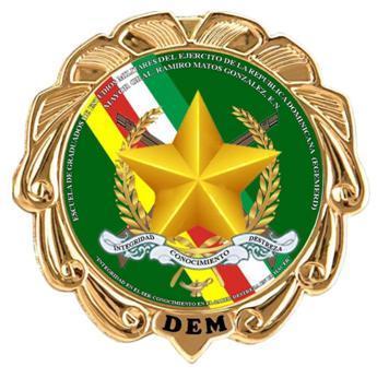 Reglamento de Uniforme Capítulo IV / Medallas CAPÍTULO IV / MEDALLAS. 4.1 Medalla curso de Comando y Estado Mayor del Ejército de República Dominicana.