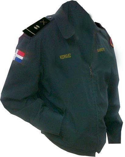 (cremallera). Se utilizará con el uniforme de campaña digital o entrenamiento cuando las condiciones atmosféricas lo exija.
