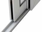 SCORRI Mosquitera con paneles correderos LATERAL DE GUILLOTINA Deslizamiento: vertical (de guillotina) o lateral Sistema de apertura: con hoja corredera.