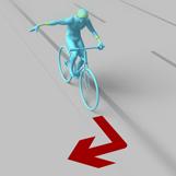 Maniobras Los conductores de bicicletas como el resto de conductores, tienen que advertir a los demás usuarios