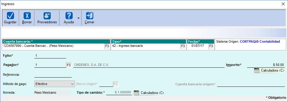 Prellenado del documento bancario con el CDFI Pagos, continúa Documentos relacionados al pago La siguiente imagen muestra el prellenado de un pago parcial de una factura, por lo que se
