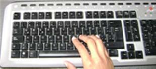 POSTURAS DEL CUERPO Como para todo también hay una postura para escribir en teclados no es la