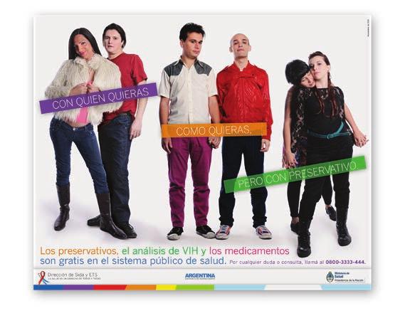 Mensaje de aceptación del derecho a la diferencia y la promoción de actitudes no discriminatorias. Medidas: 43 x 35,5 cm.