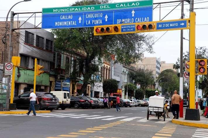 Se realizó la modernización Integral de la Red Semafórica del Centro Histórico de la Provincia Constitucional del Callao tanto en el eje vial de