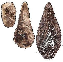 cultura achelense Aparece hace 1,5 Ma en África del este y central Asociada a Homo ergaster y Homo erectus. Entre 500-200 mil años atrás se halla en Europa asociada a Homo heidelbergensis.