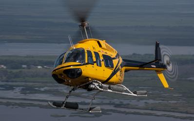 119 lb), el Bell 206L4 es un comprobado y confiable helicóptero monomotor.