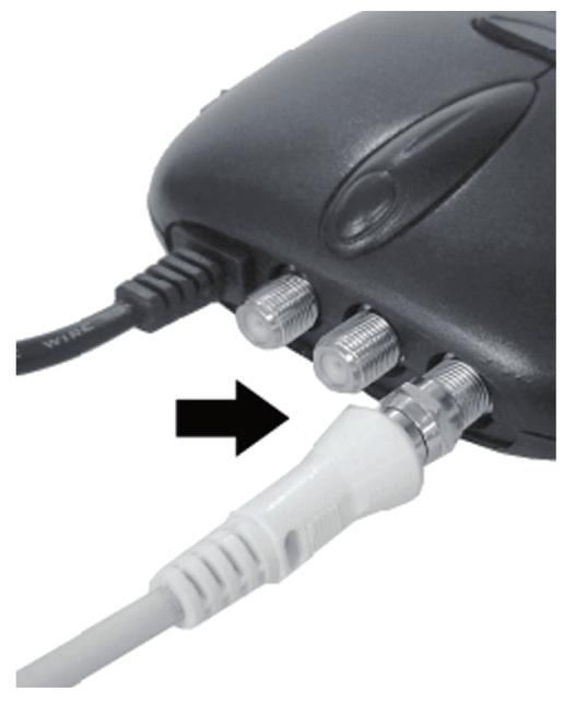 CONNECTIONS 1.- Extend the coaxial cable and connect into signal amplifier (ANT) ENGLISH 2.