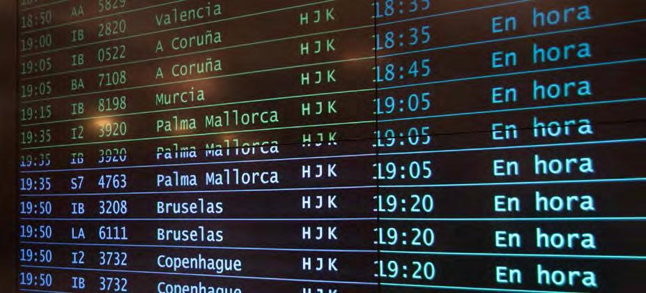 9.6 Prácticas laborales de los proveedores En Iberia hay centros de trabajo donde concurren diferentes empresas, por lo que es necesario buscar un adecuado equilibrio entre la seguridad y la salud de