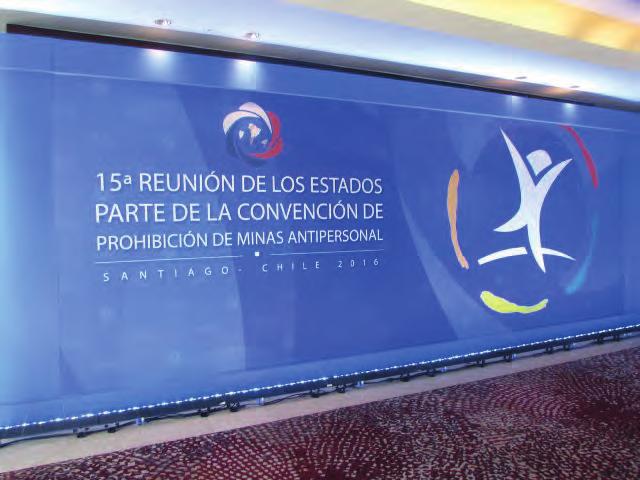 Perú obtiene la extensión del plazo de prórroga del desminado humanitario de la Convención de Ottawa hasta el año 2024 En el marco del citado evento, celebrado en la ciudad de Santiago de Chile, del