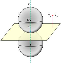 Matemáticas II (Bachillerato de Ciencias) Geometría del espacio: La esfera (Apéndice del TEMA 6) 145 10 Halla la esfera de radio 4 que es tangente al plano π x + y z + 9 = 0 en el punto P( 5, 0, ) de