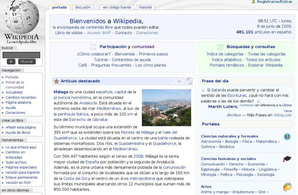 Wikis Son sitios web cuyas páginas web pueden ser editadas por los usuarios a través del