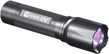 LINTERNA UV Linterna ultravioleta de UV400 VAQS = Valor Añadido Quality Standard Robusta linterna de ultravioleta