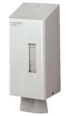 dispensador toallitas higiénicas Acero antihuella DT0200 DT0200CS DT0200RAL capacidad: 600-1.