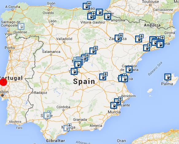 Italia (1.115) Estaciones de GNC en España (39) 847.