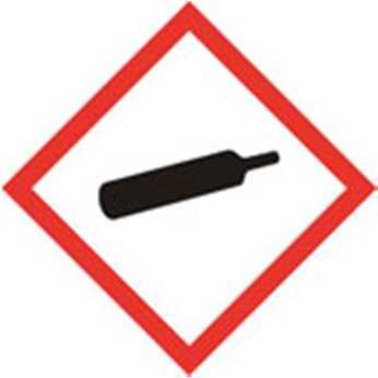 Cambios del CLP en la Etiqueta Pictogramas de peligro Gases a presión Son gases a presión dentro de un recipiente que pueden: Explotar bajo