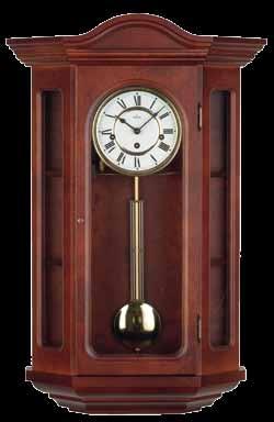 relojes de pared madera :15 FM0073 Reloj pared de madera con sonería Westminster y Whittington 4/4. Realizado en madera maciza natural.