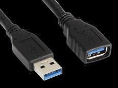0 M 8433281004702 Cable USB 3. 5Gbps > Longitud: 1.0 ó 2.0 metros > Color: Azul 10.01.0901-BK CABLE USB 3.0, TIPO A/M-A/H, NEGRO, 1.0 M 8433281004665 10.01.0902-BK CABLE USB 3.
