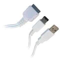 0 metros > Color: Blanco 10.10.0201 CABLE 30 PIN A USB 2.0 + FIREWIRE, 8433281004528 30 PIN-USB A/M + 1394A 6/M, 0.8 M 10.10.0202 CABLE 30 PIN A USB 2.