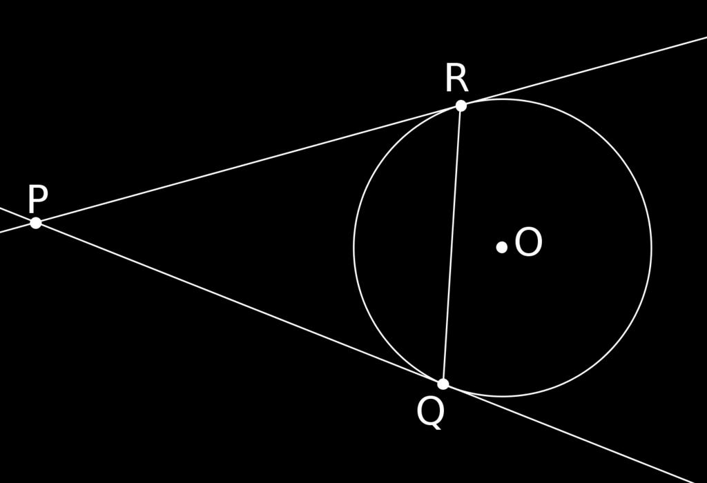 ongruencia, Semejanza y oncurrencia Ejercicio. Si el ROQ = 220 o, P R y P Q son tangentes a la circunferencia en R y Q respectivamente, hallar el RP Q. Ejercicio. es tangente a la circunferencia en y el = 118 o, hallar el O.